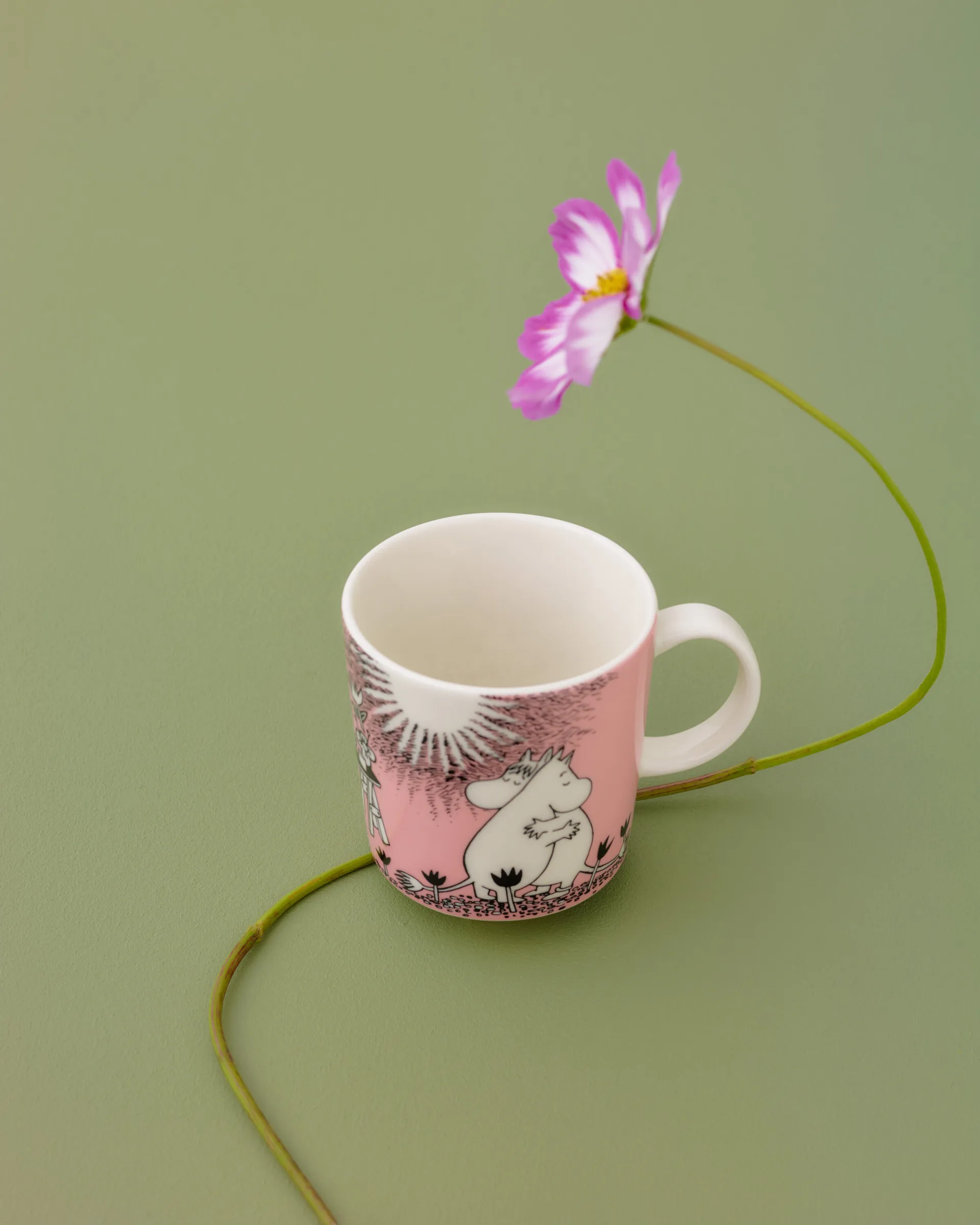 Amor 30 anos caneca Mumin caixa de presente, 30 cl Moomin Arabia