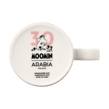 Amor 30 anos caneca Mumin e prato - 2 peças - Moomin Arabia