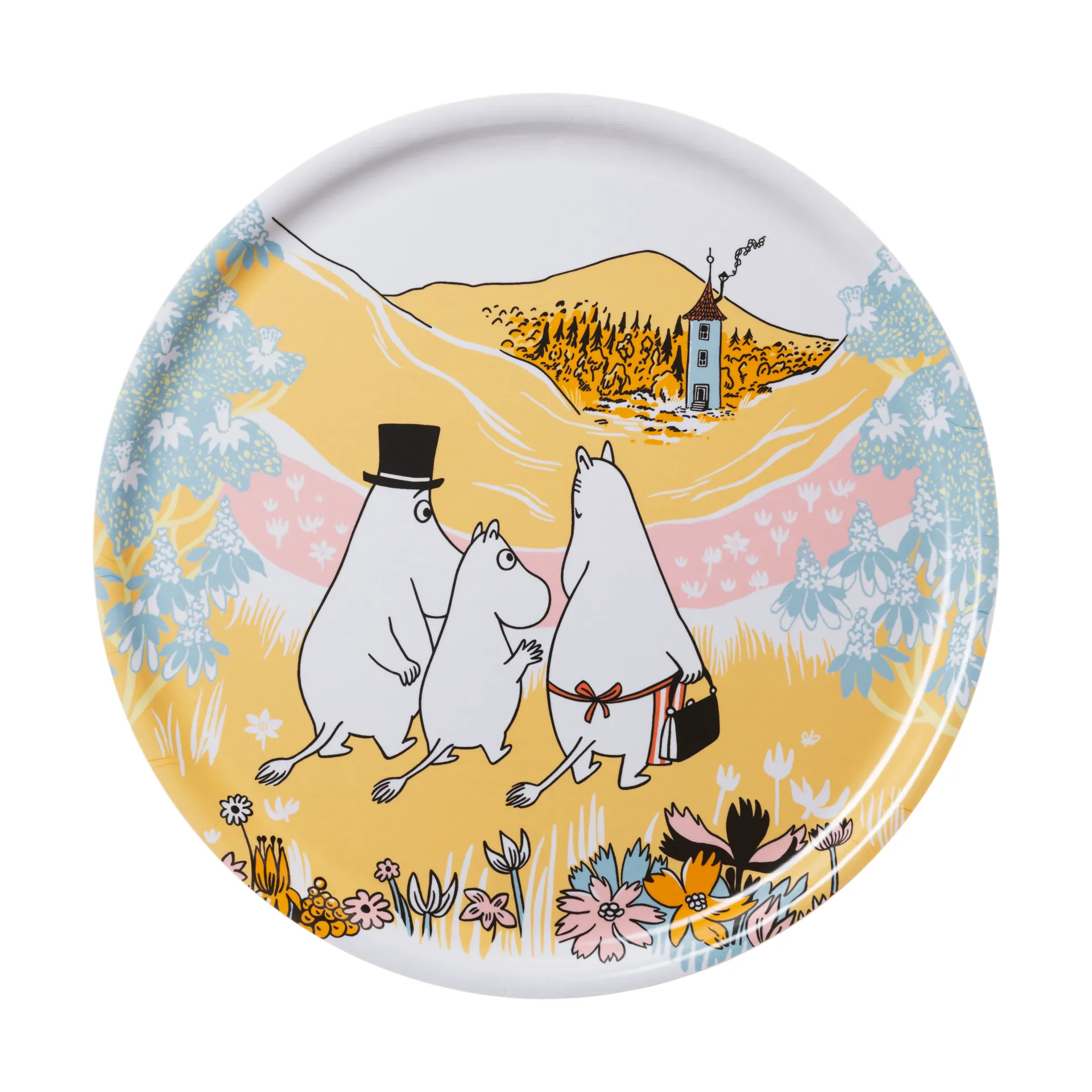 Bandeja Moomin Family time, Ø35 cm Moomin Arabia