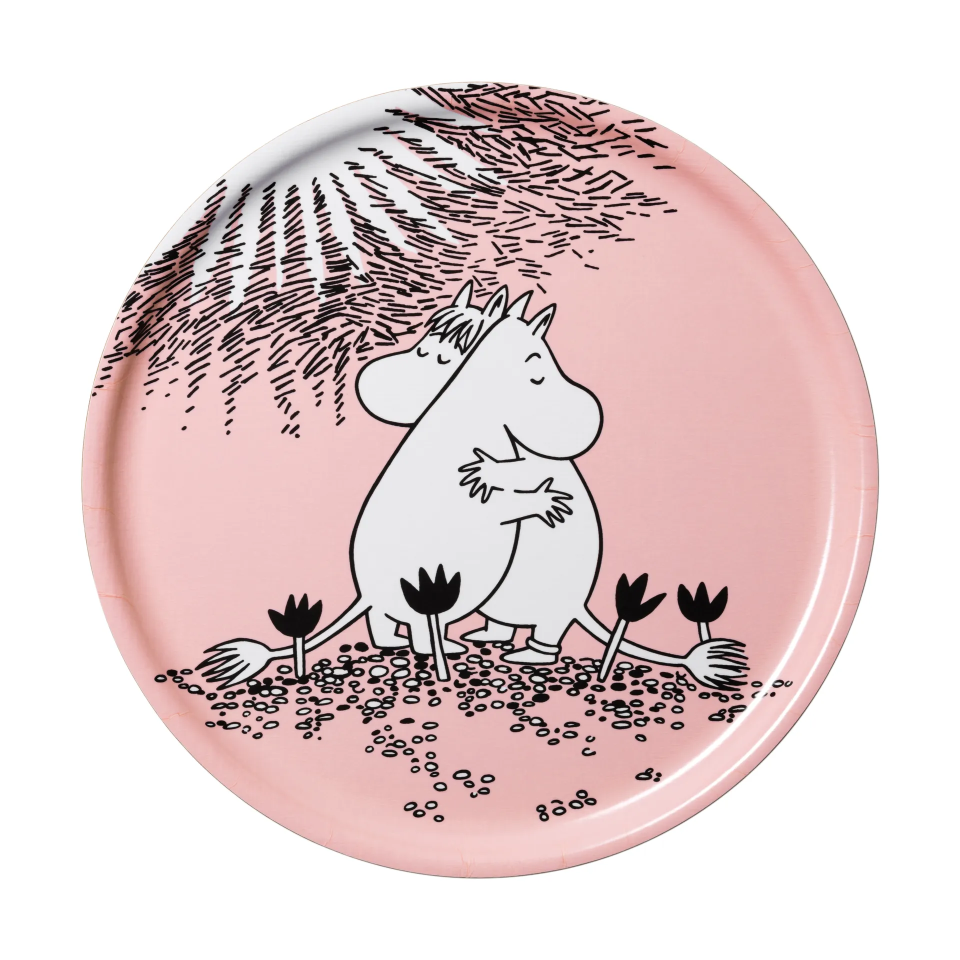 Bandeja Mumin Amor, Ø35 cm Moomin Arabia