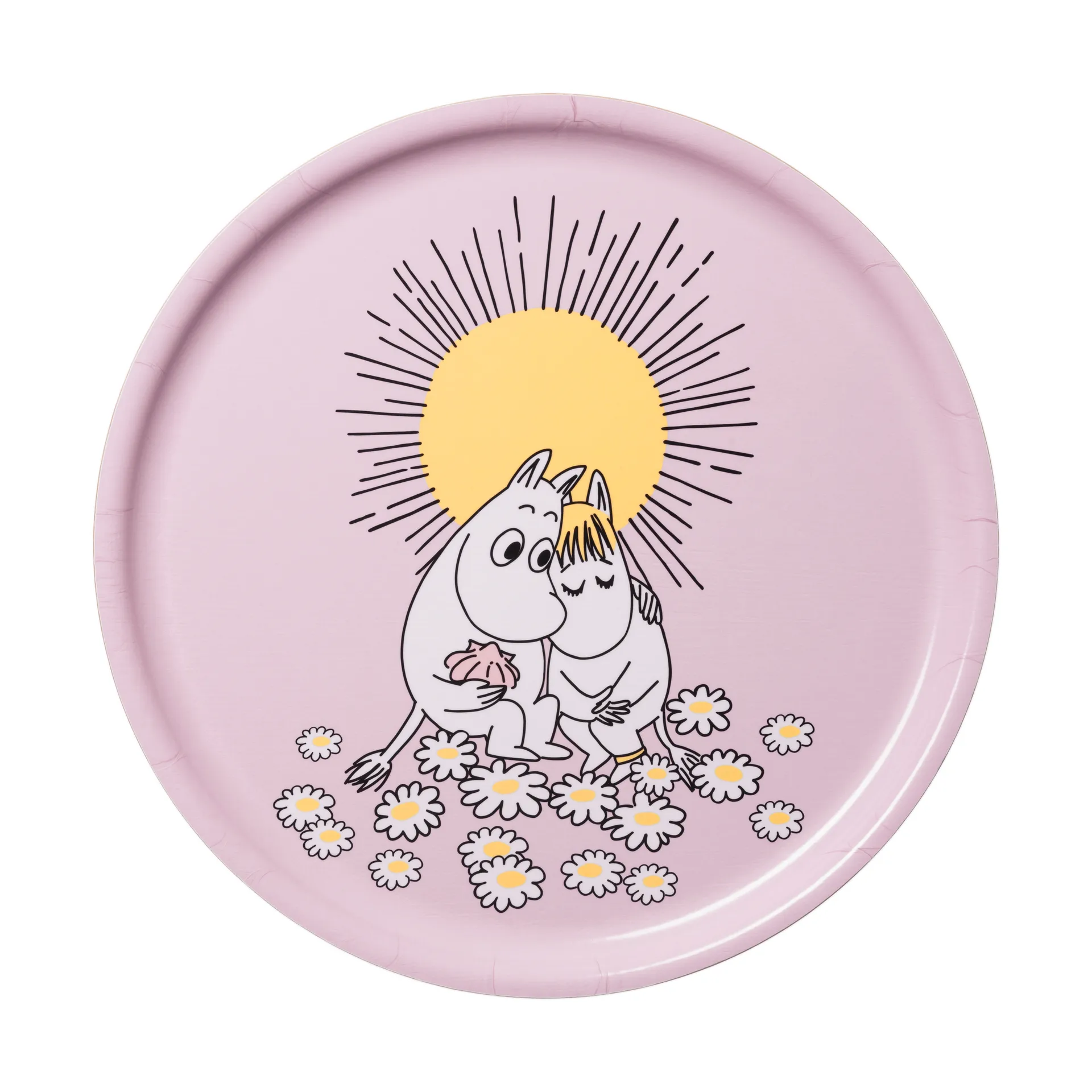 Bandeja Mumin apaixonados, Ø35 cm Moomin Arabia