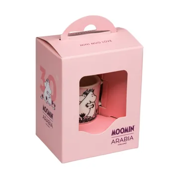 Caixa de presente de mini caneca Mumin Amor - Rosa - Moomin Arabia