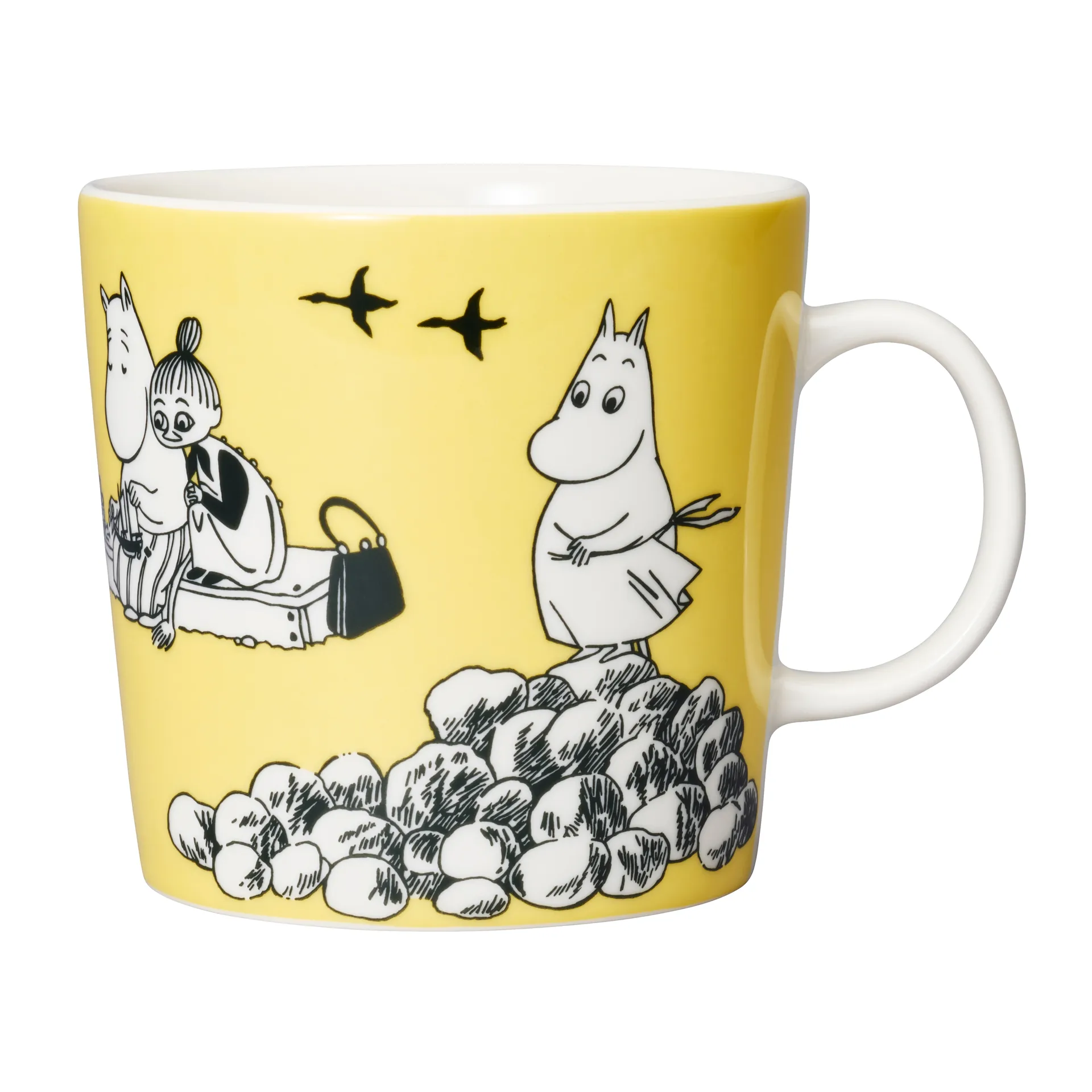 Caneca Amarela Moomin especial, 40 cl Moomin Arabia