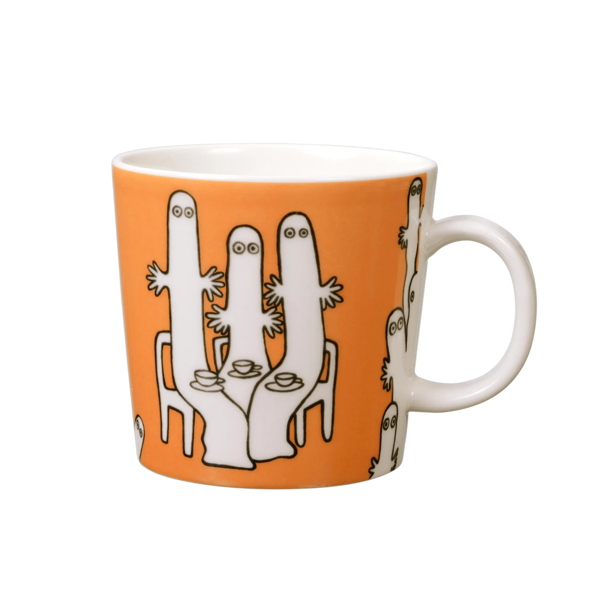Caneca Hattifattener Moomin, laranja Moomin Arabia