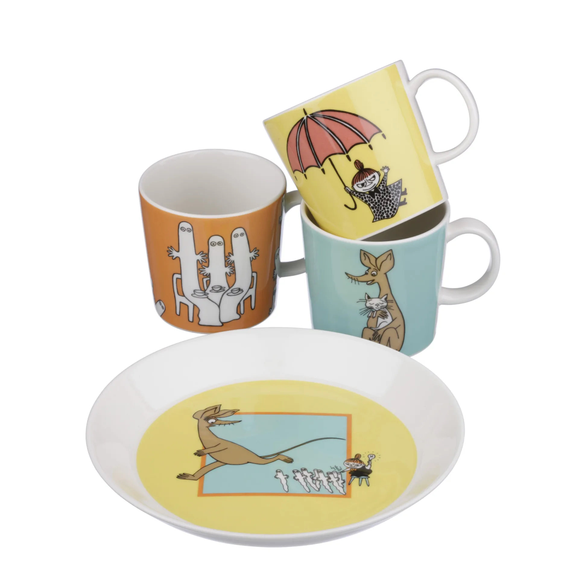 Caneca Hattifattener Moomin, laranja Moomin Arabia