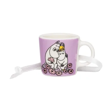 Caneca mini Mumin apaixonados - 12 mm - Moomin Arabia