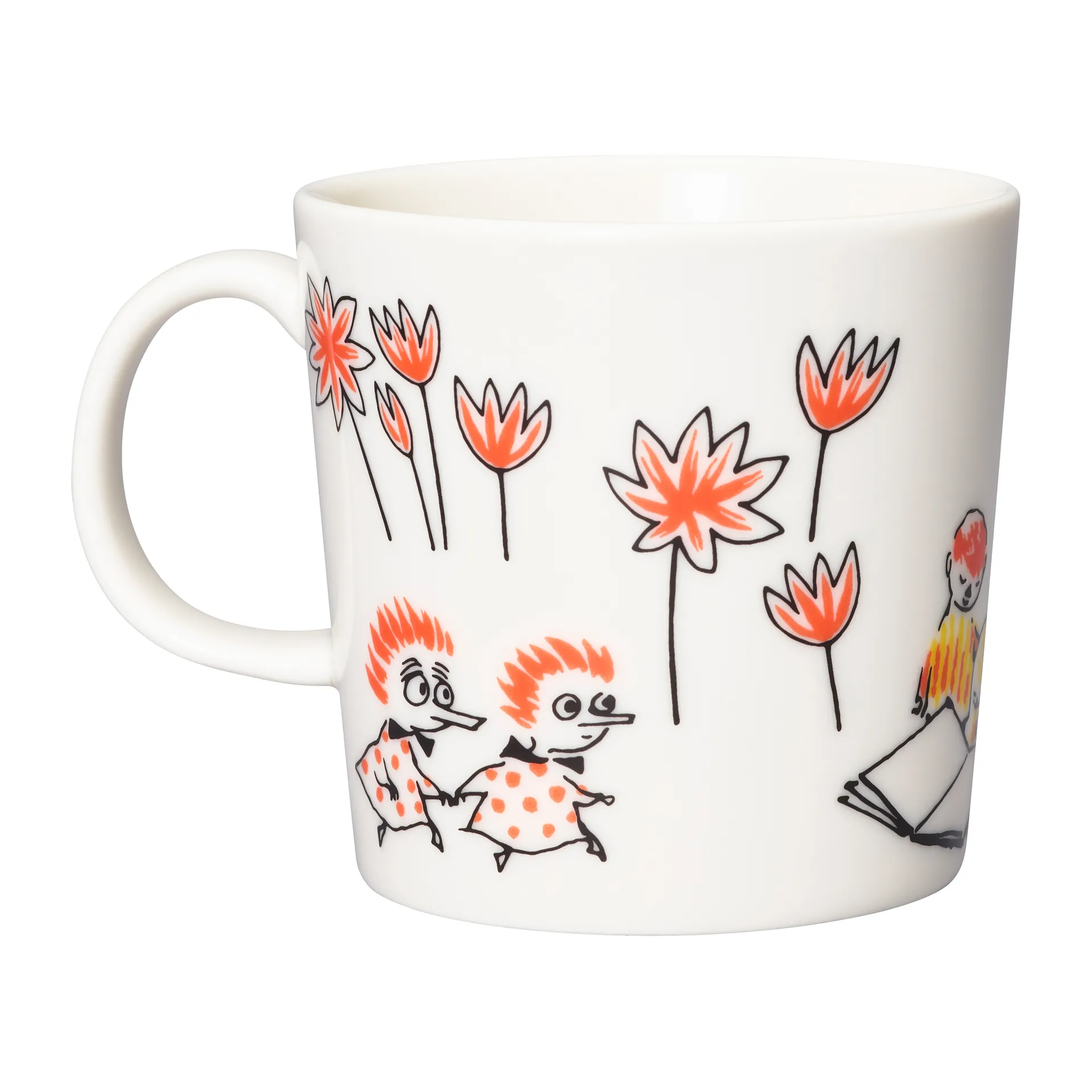 Caneca Moomin Arabia x Red Cross Moomin mug ABC Snufkin, 30 cl  Moomin Arabia