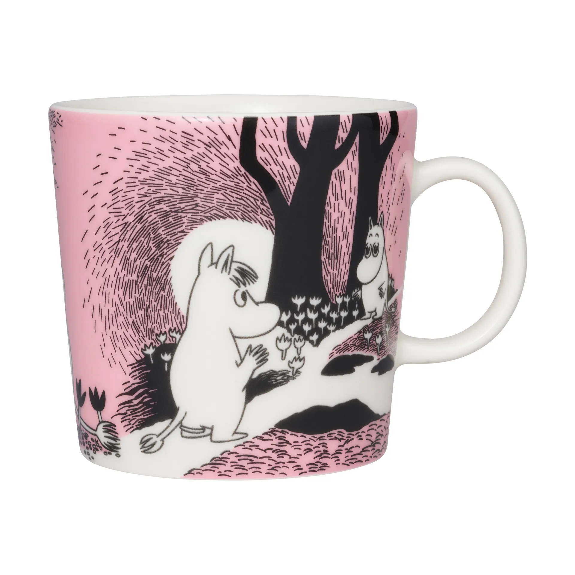 Caneca Moomin love 40 cl, Rosa Moomin Arabia