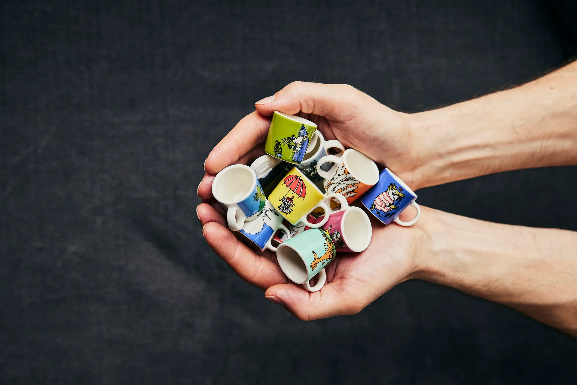 Caneca Moomin mini 6 un.Thrid classic, Multi Moomin Arabia