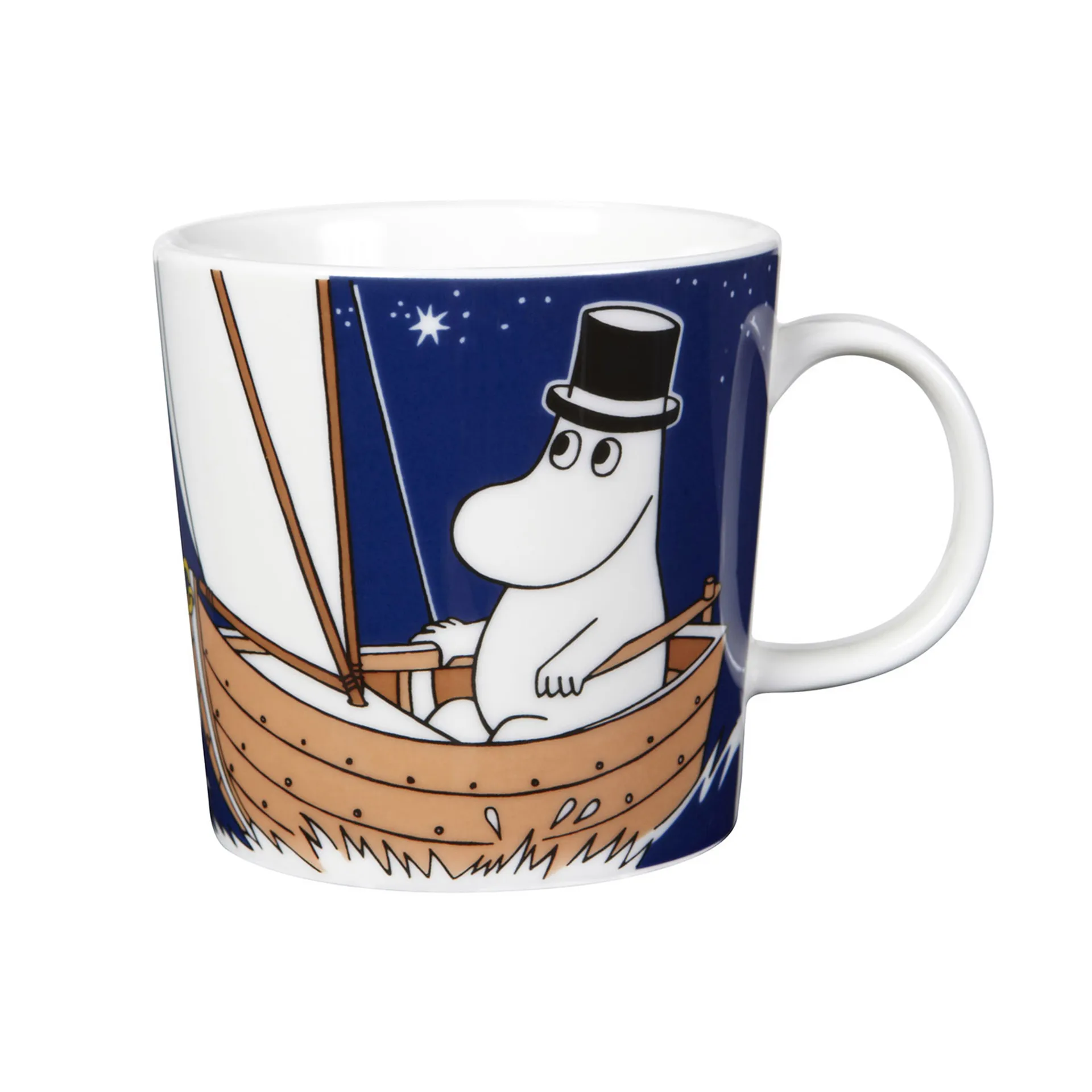 Caneca Moominpappa, azul escuro Moomin Arabia