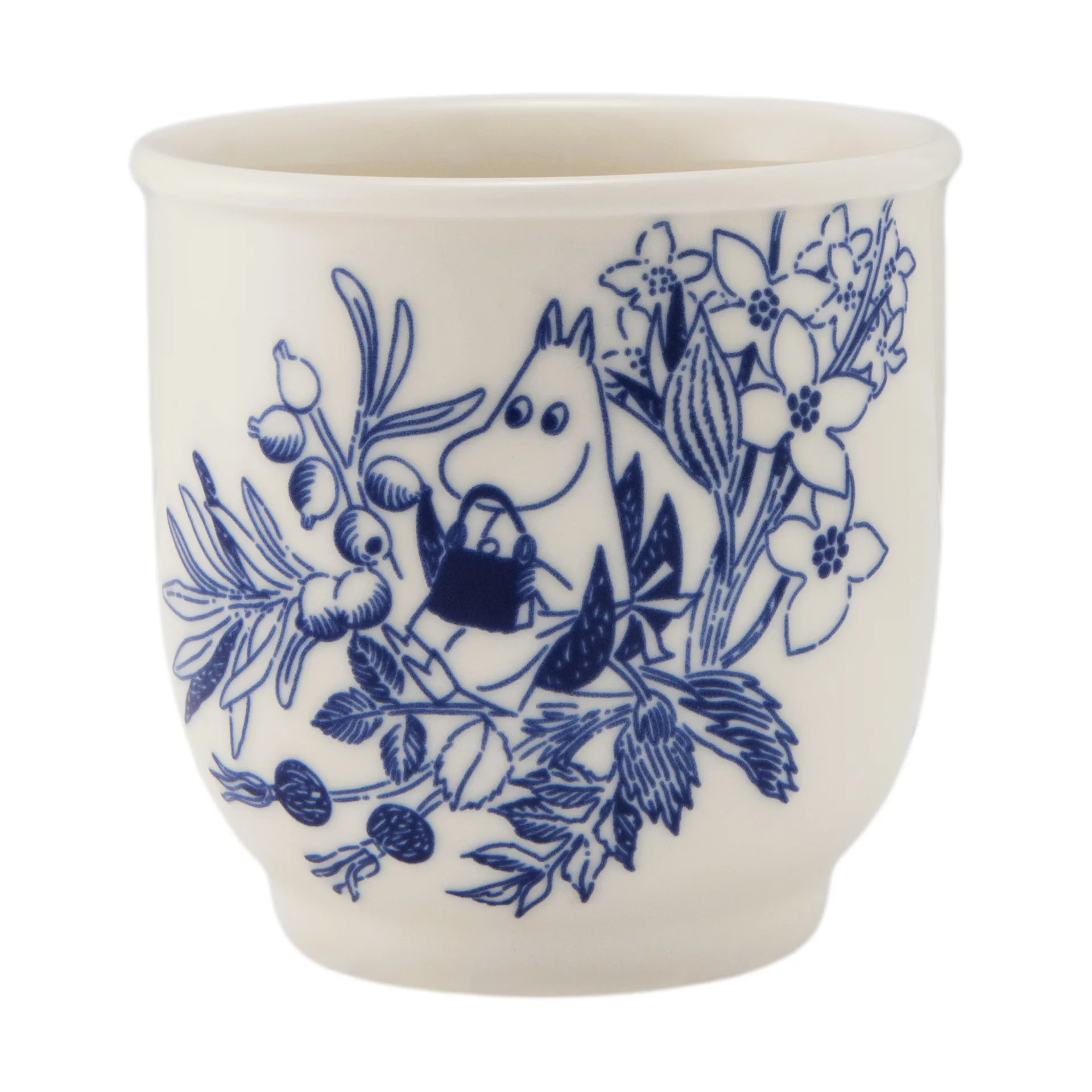 Caneca Mumin Haru 26 cl, Azul-branco Moomin Arabia
