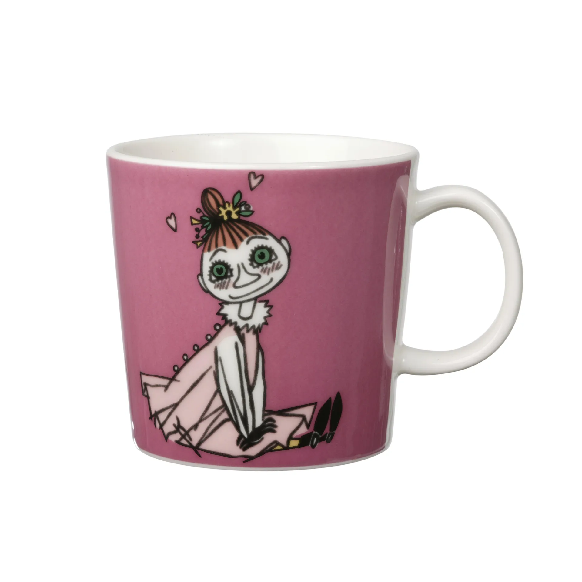 Caneca Mymble Moomin , rosa Moomin Arabia