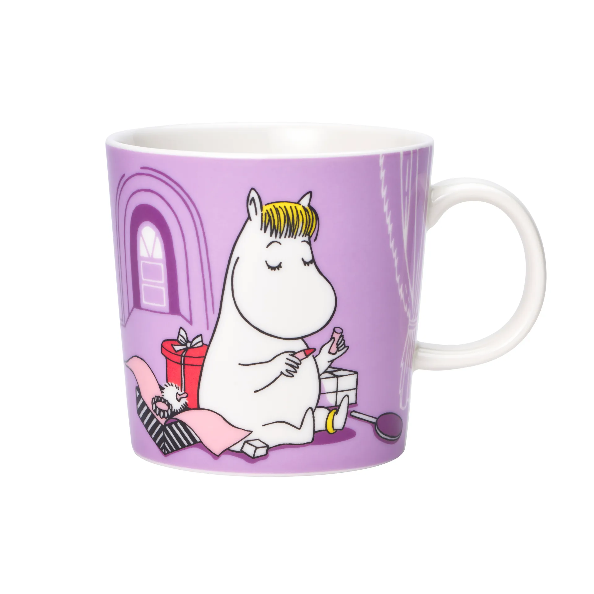 Caneca Snorkmaiden Moomin roxa, 30 cl  Moomin Arabia