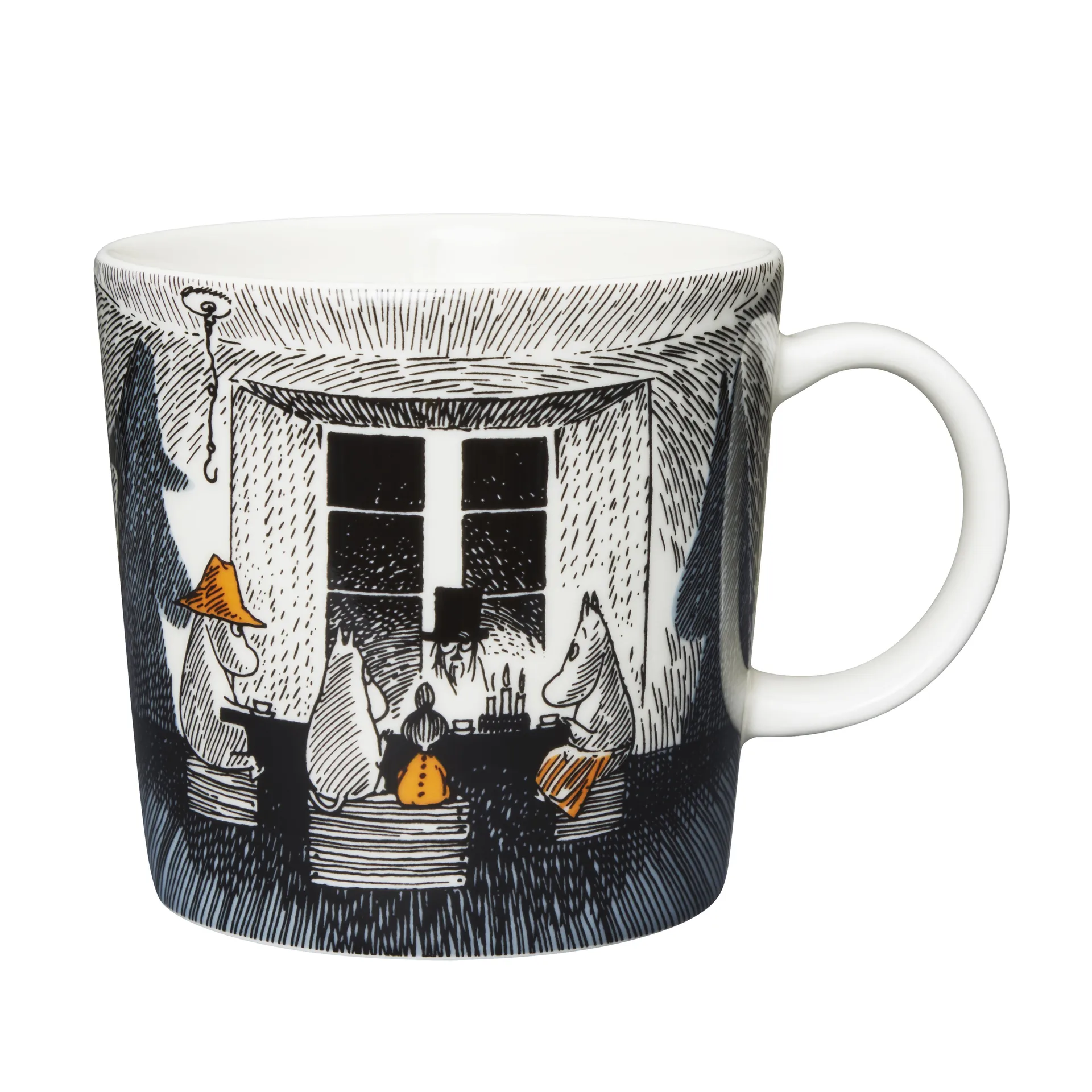Caneca True to its origins Moomin 2017, preto Moomin Arabia