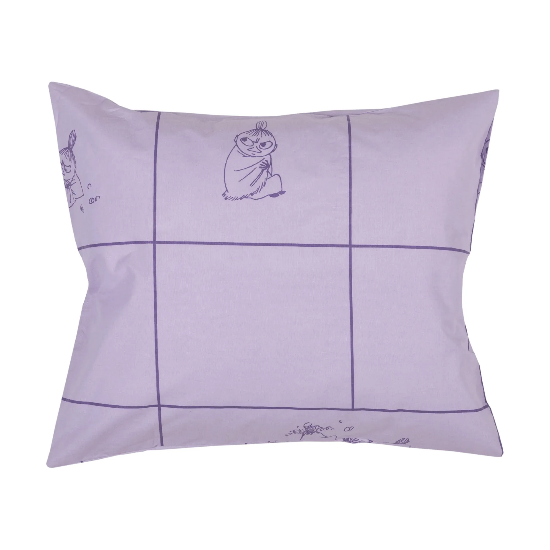 Conjunto de cama Moomin 150x210 cm, Lilla My, roxo Moomin Arabia
