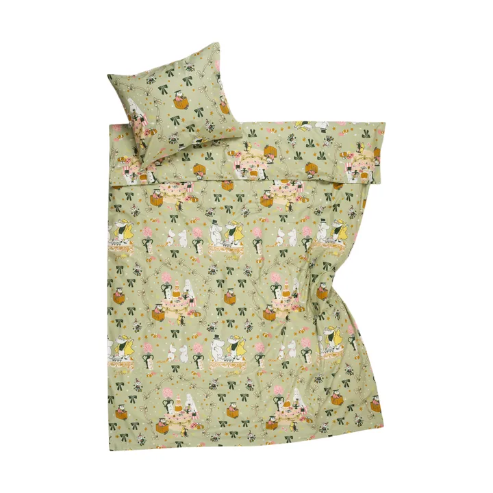 Conjunto de cama Moomin 150x210 cm - Presente de amor - Moomin Arabia