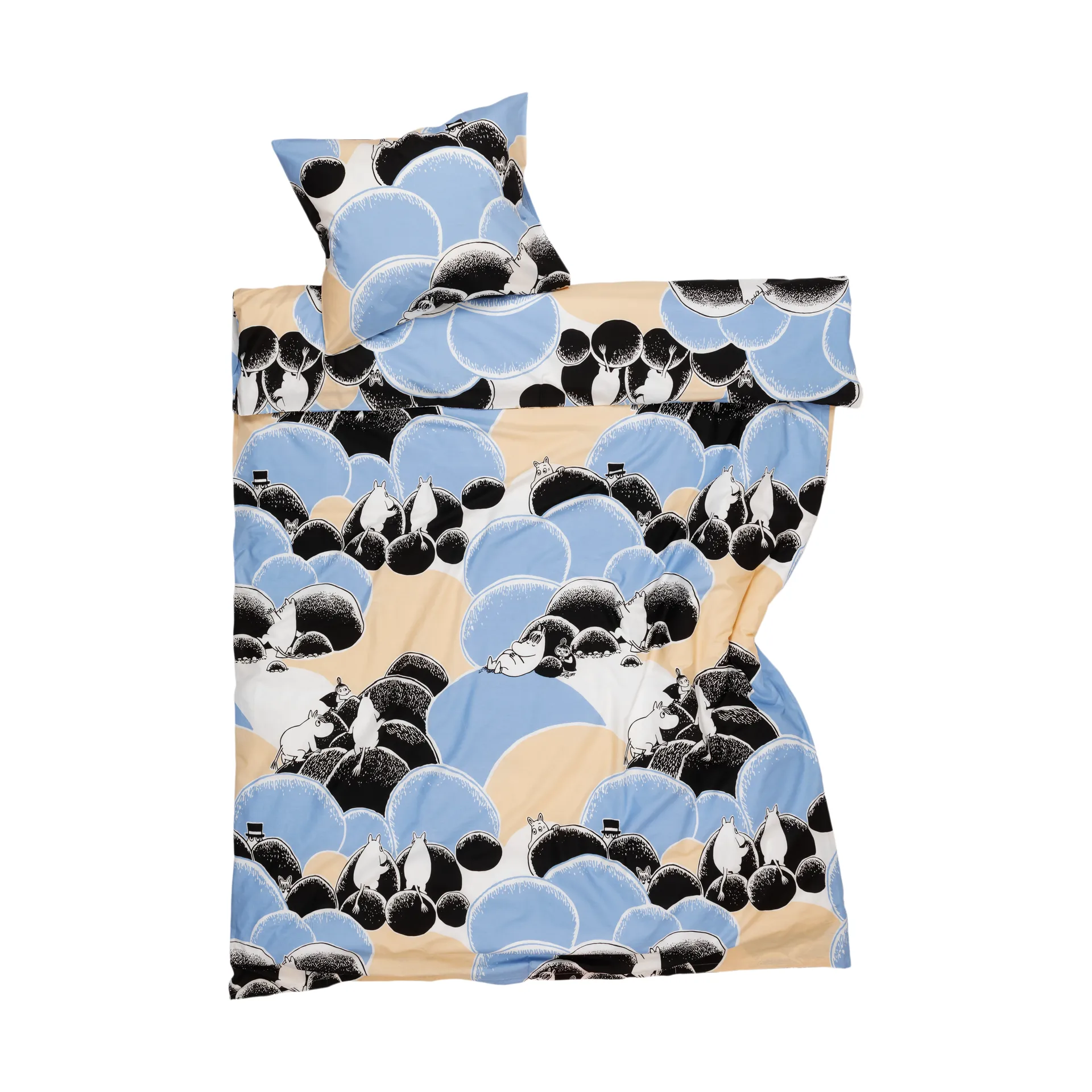 Conjunto de cama Moomin 150x210 cm, Seixos Moomin Arabia