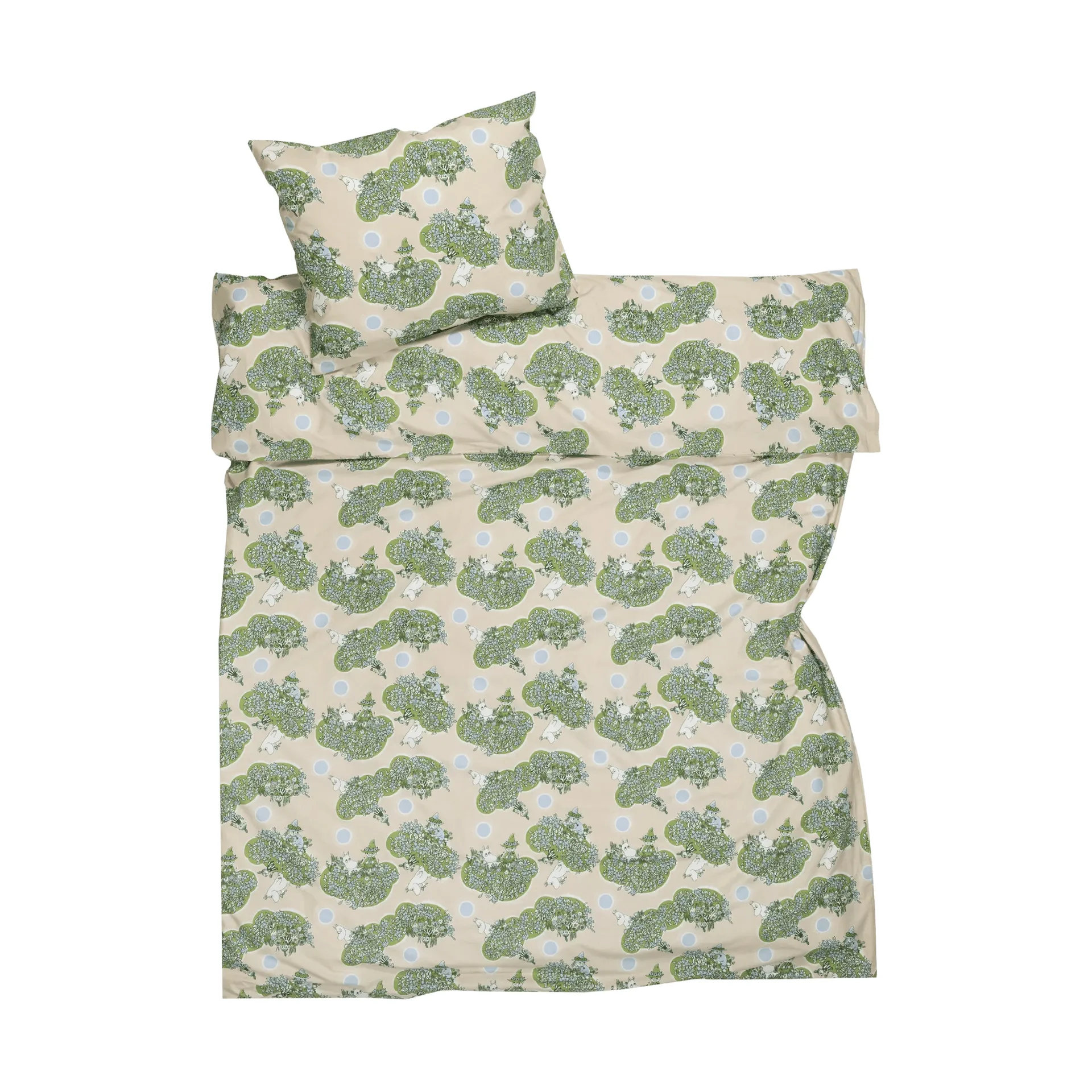 Conjunto de cama Moomin 150x210 cm, Sempre juntos Moomin Arabia