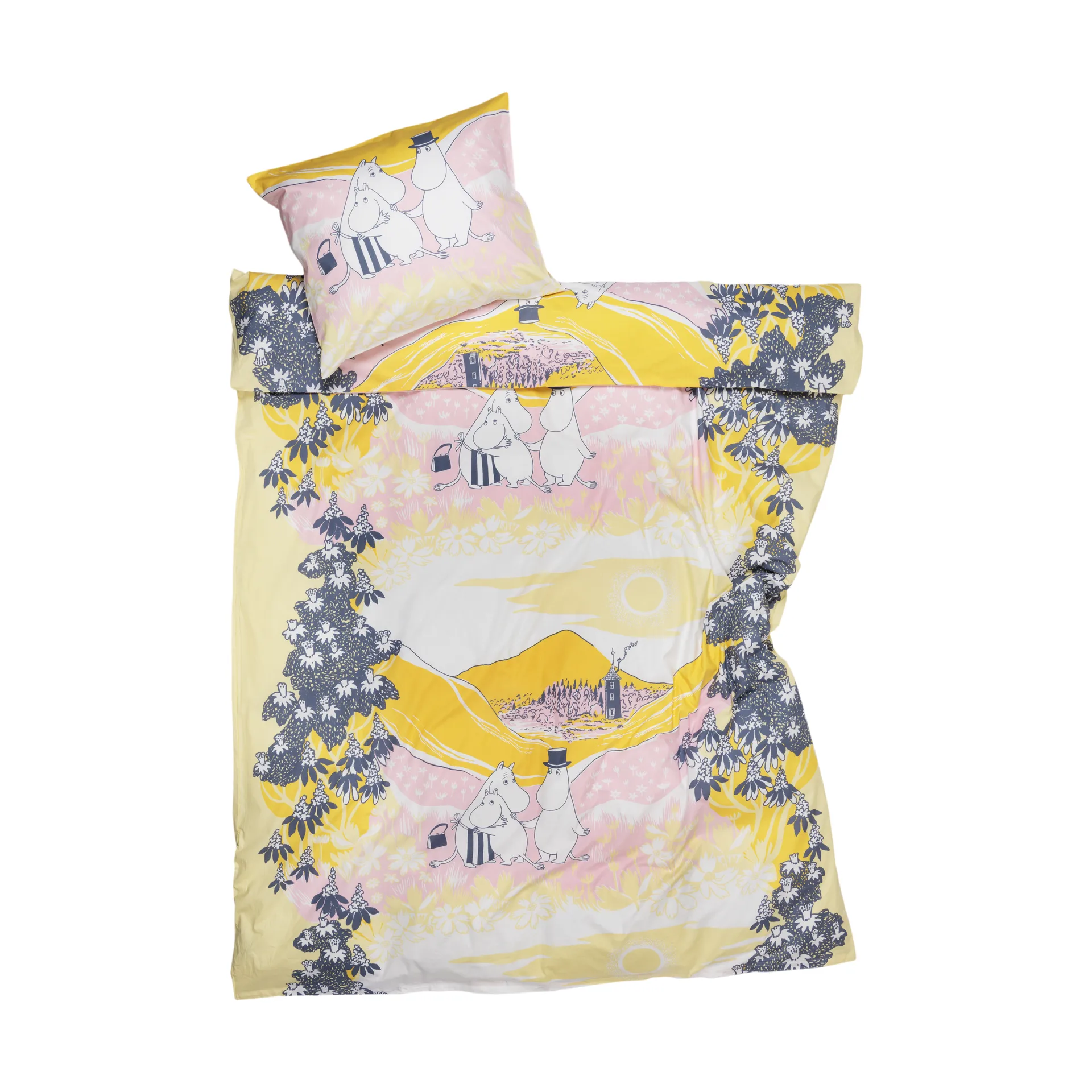 Conjunto de cama Moomin Family time, 150x210 cm Moomin Arabia