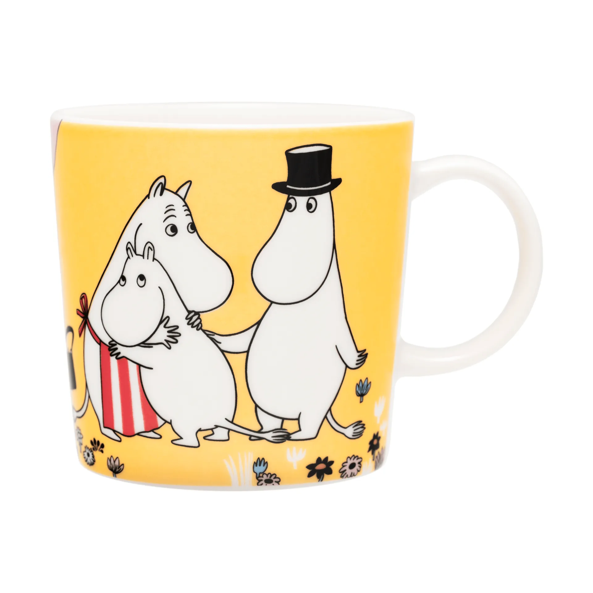 Convívio em família caneca Mumin e prato, 2 peças Moomin Arabia