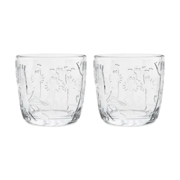 Copo Moomin 28 cl 2 un. - Claro - Moomin Arabia