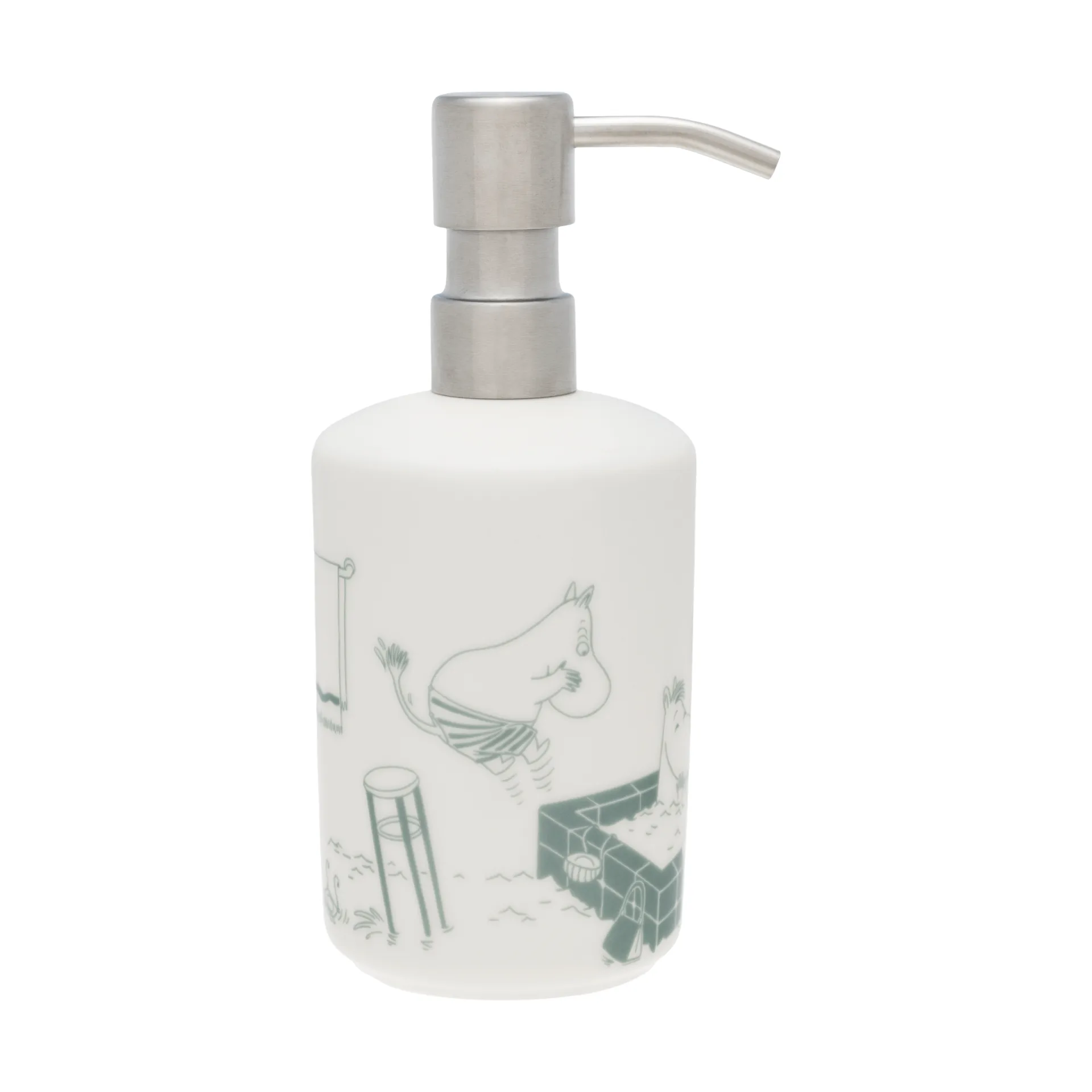 Dispensador de sabão Moomin, Badstund verde-branco Moomin Arabia