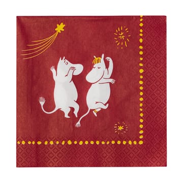 Festive Moments Mumin guardanapo de papel - Pacote com 20 unidades - Moomin Arabia