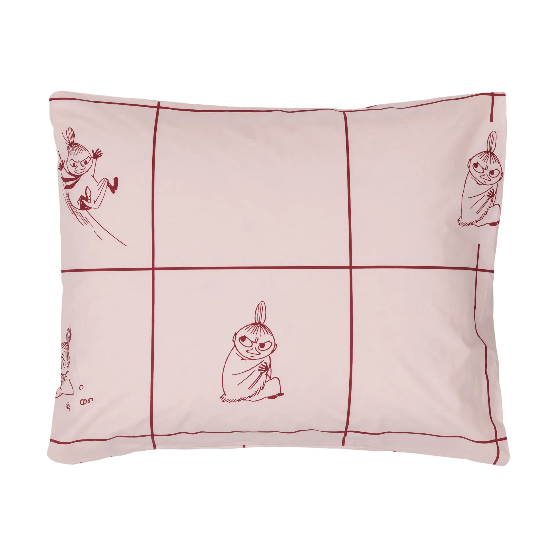 Fronha Moomin 50x60 cm, Lilla My rutig Moomin Arabia