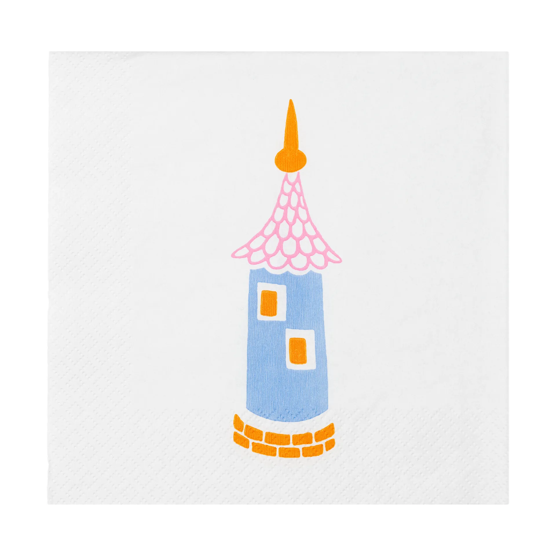 Guardanapos de papel Moomin Party 33x33 cm 20 unidades, Multicolor Moomin Arabia