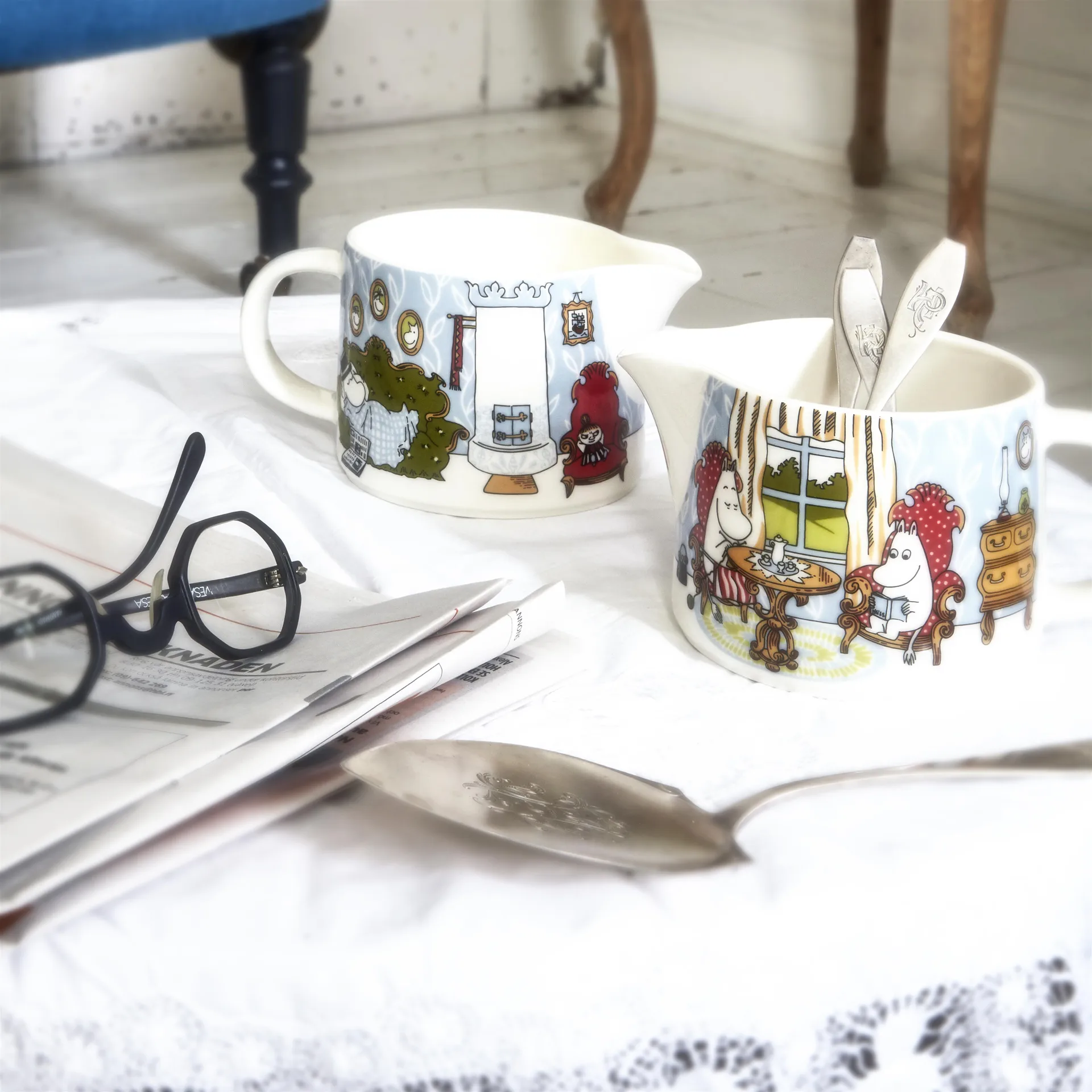 Jarro Moomin afternoon in the lounge, 0,35 l Moomin Arabia