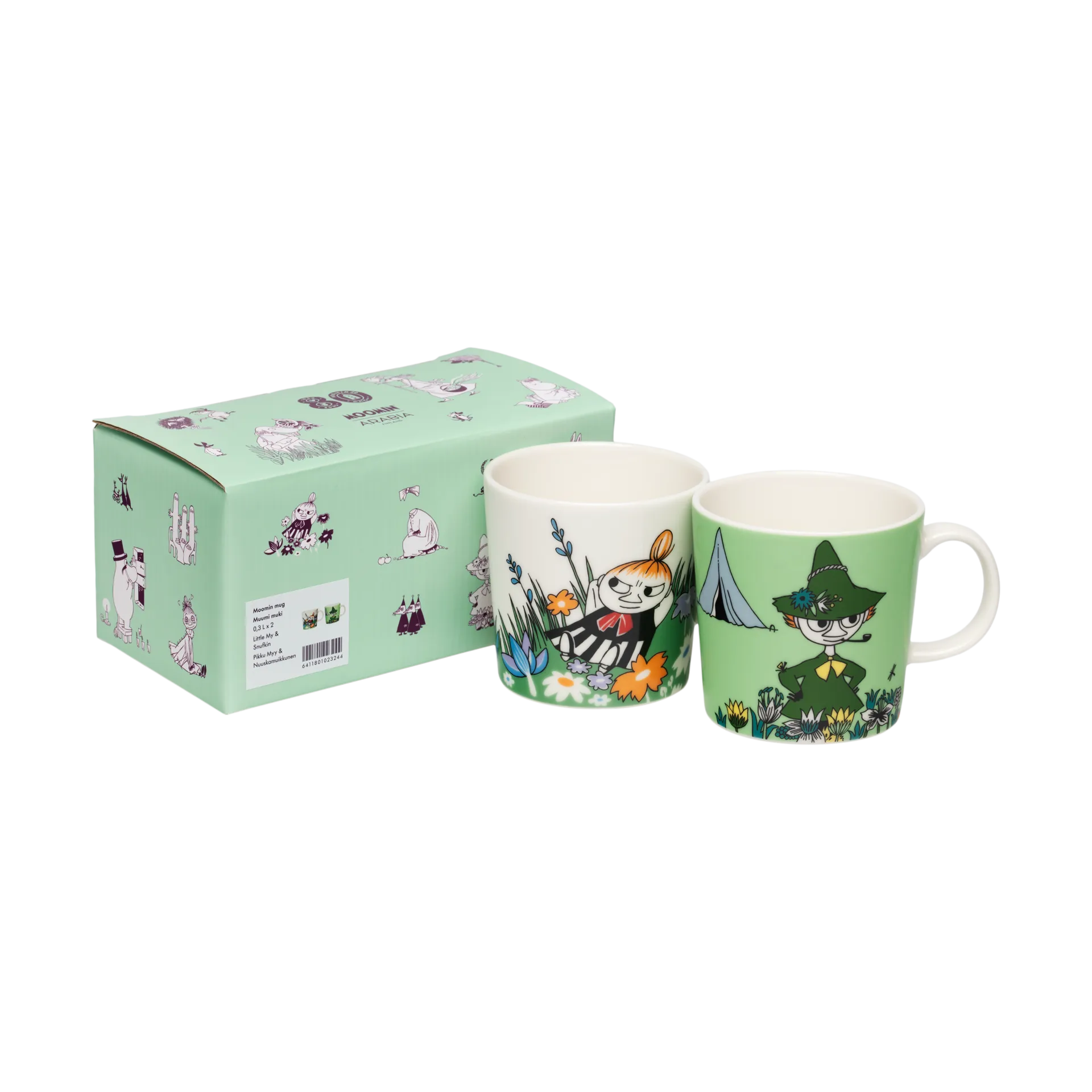 Lilla My & Snusmumriken caneca Mumin 2 peças, 30 cl Moomin Arabia