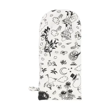 Moomin luva de forno - Branco natural, 34x15 cm - Moomin Arabia