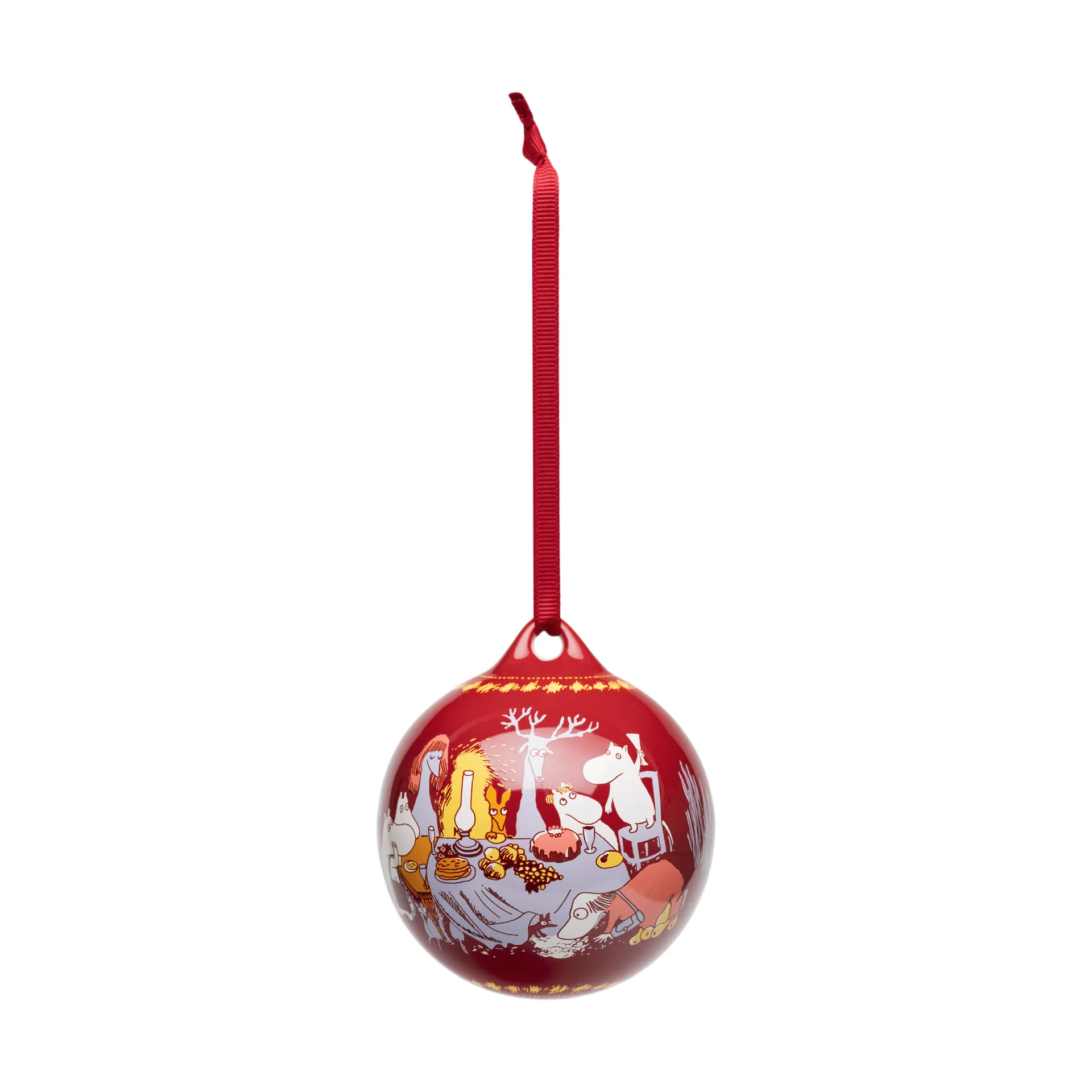 Mumin bola de Natal anual Ø8 cm, 2025, Momentos festivos Moomin Arabia