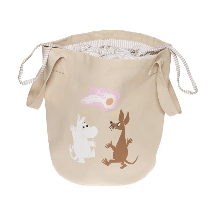 Mumin cesto de arrumação - Rymdäventyr GOTS, 29 cm - Moomin Arabia