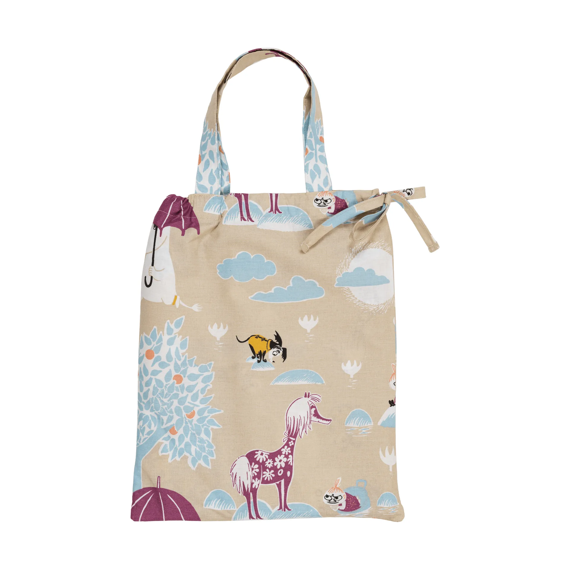 Mumin conjunto de cama, Sob o guarda-chuva GOTS, 150x210 cm Moomin Arabia