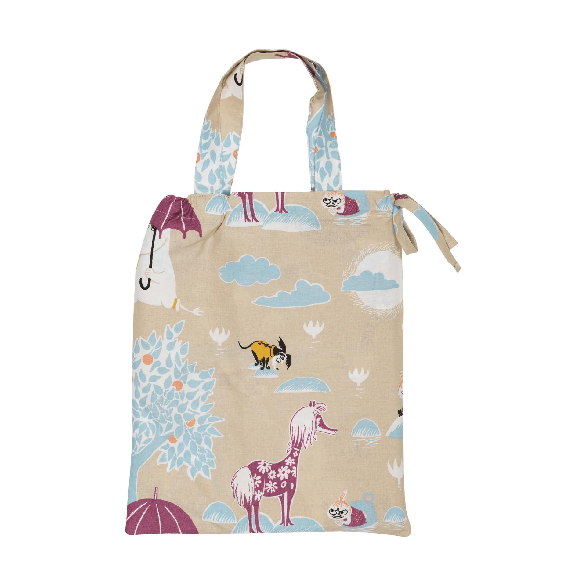 Mumin conjunto de cama, Sob o guarda-chuva GOTS, 85x125 cm Moomin Arabia