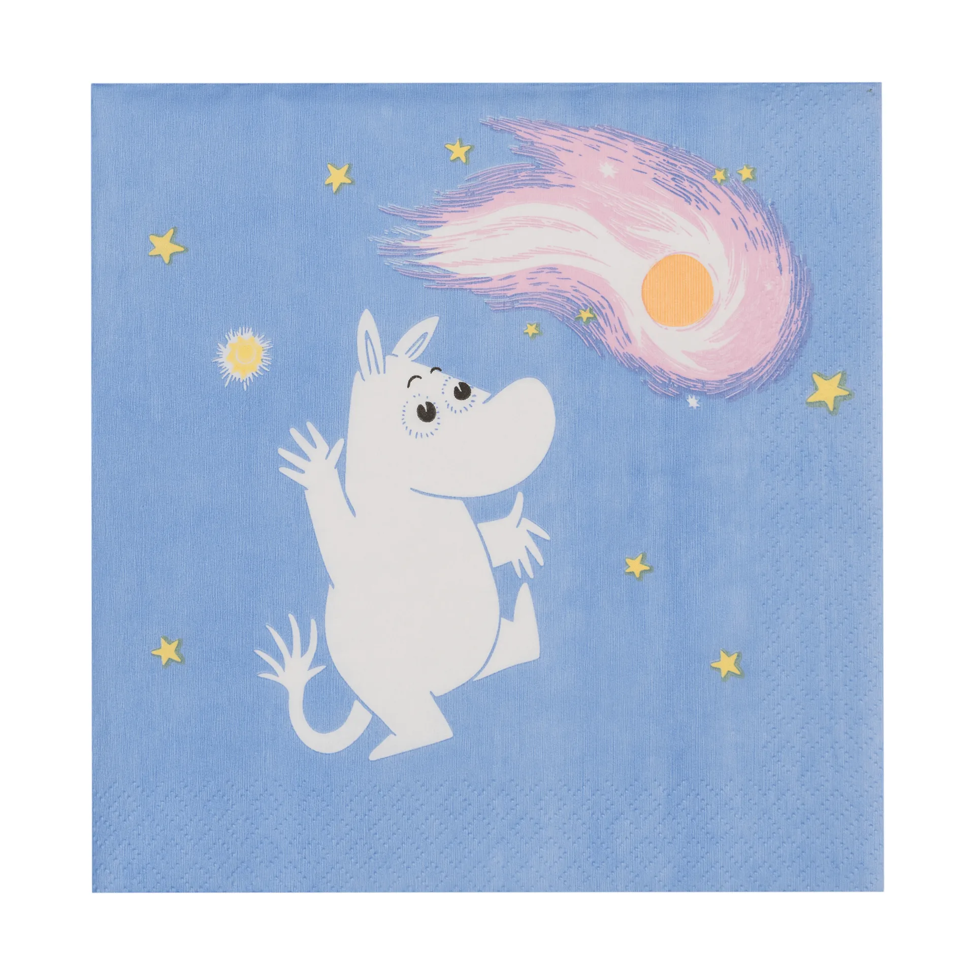 Mumin guardanapo de papel, Aventura espacial, pack de 20 Moomin Arabia