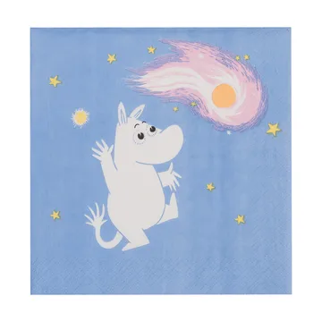 Mumin guardanapo de papel - Aventura espacial, pack de 20 - Moomin Arabia