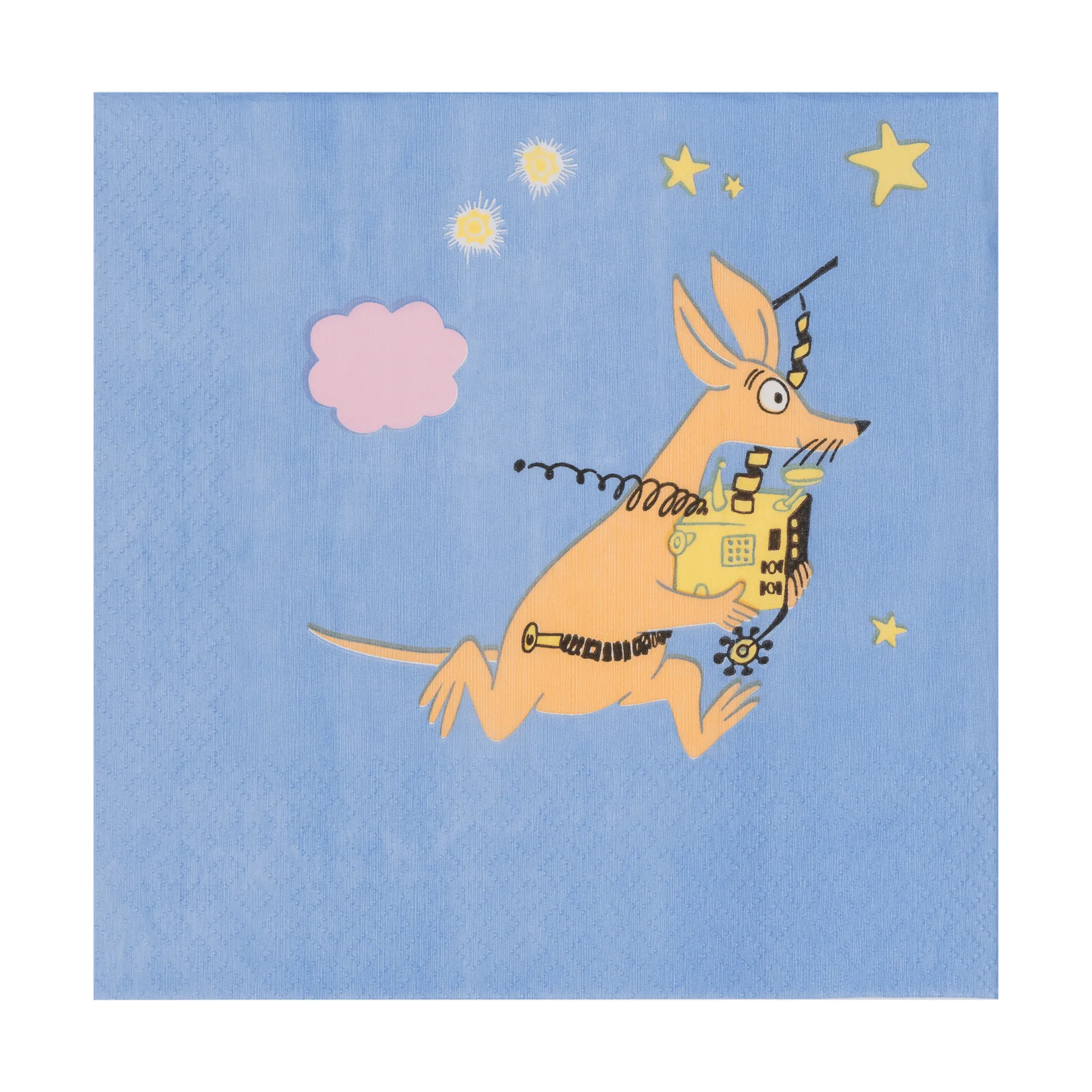Mumin guardanapo de papel, Aventura espacial, pack de 20 Moomin Arabia