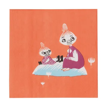 Mumin guardanapo de papel - Debaixo do guarda-chuva, pack de 20 - Moomin Arabia