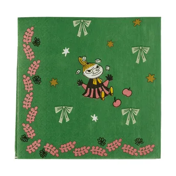 Mumin guardanapo de papel - Oferta romântica, 33x33 cm, pack de 20 - Moomin Arabia