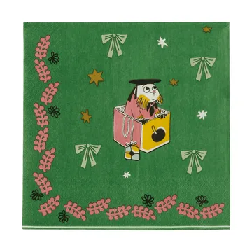 Mumin guardanapo de papel - Oferta romântica, 33x33 cm, pack de 20 - Moomin Arabia