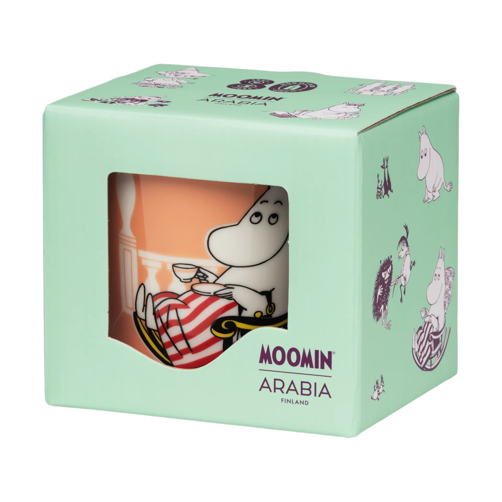 Muminmamma caneca Mumin 80º aniversário, 30 cl Moomin Arabia