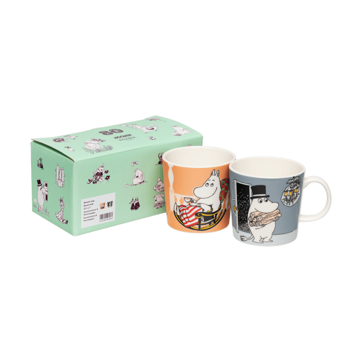 Muminmamma & Muminpappa caneca Mumin 2 peças - 30 cl - Moomin Arabia