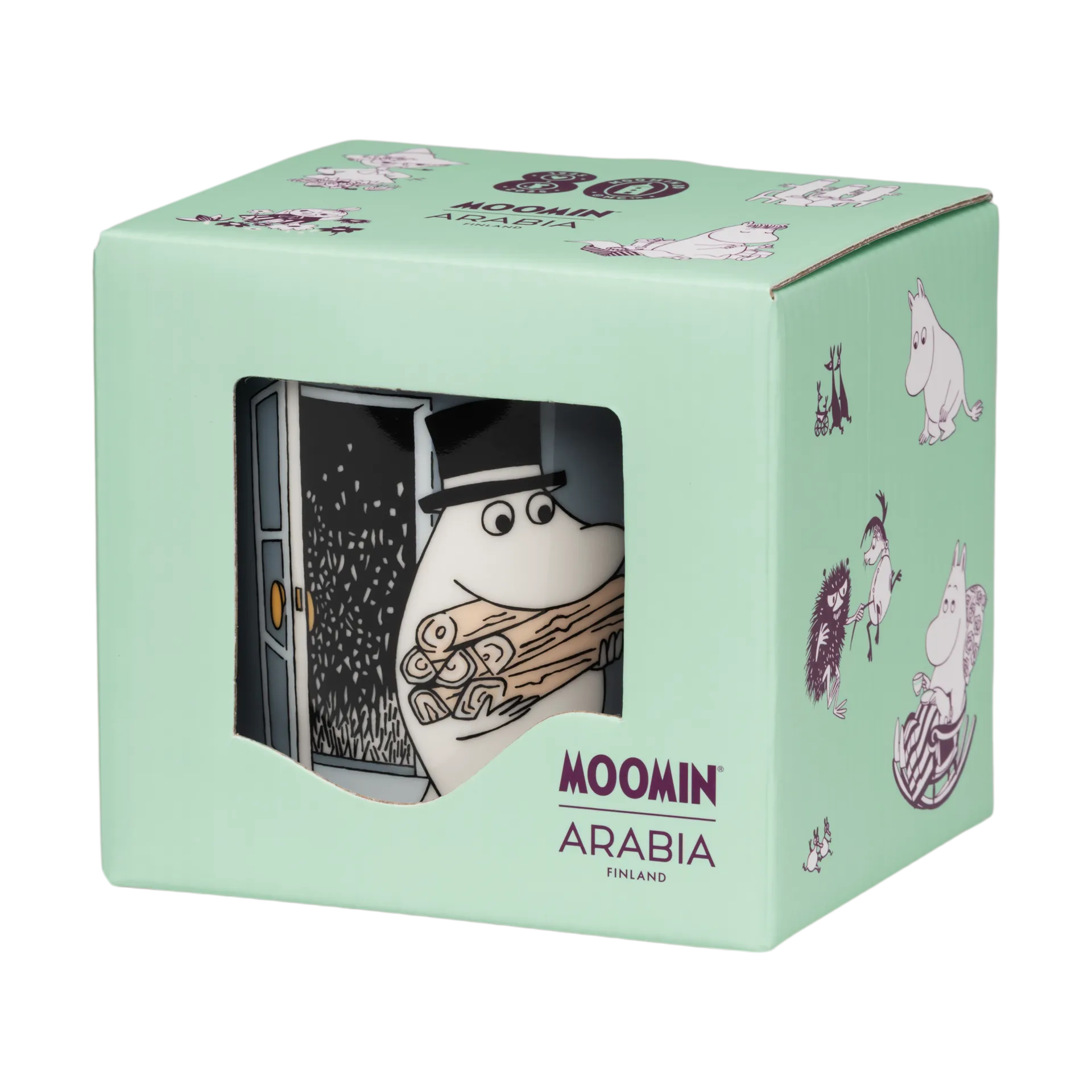 Muminpappa caneca Mumin 80º aniversário, 30 cl Moomin Arabia