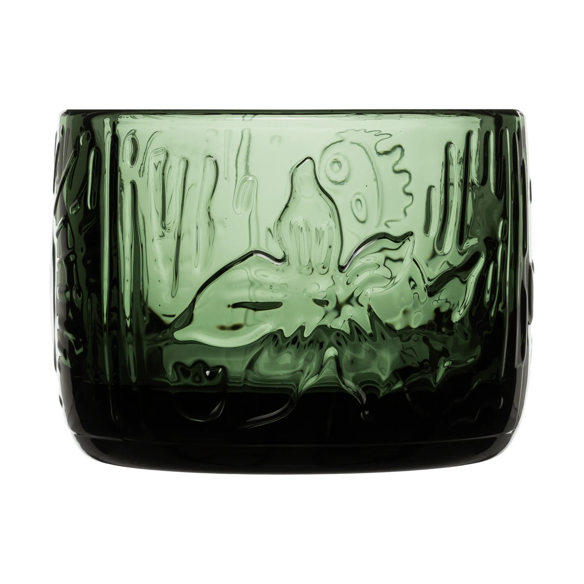 Mystikens skog Mumin castiçal para vela, Verde-pinho, Ø5,8 cm Moomin Arabia