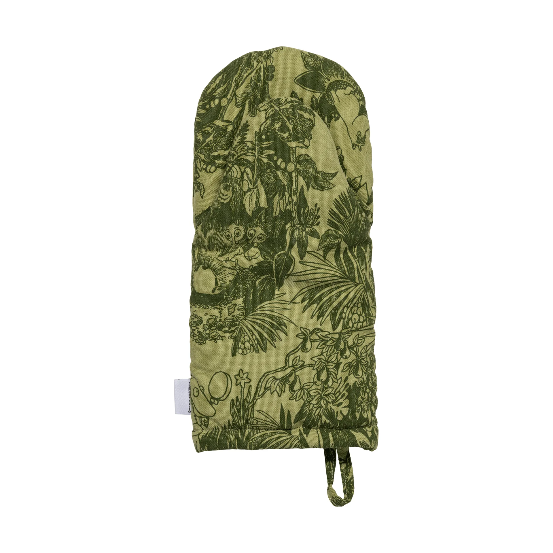 Mystikens skog Mumin pega de forno, Verde, 15x34 cm Moomin Arabia