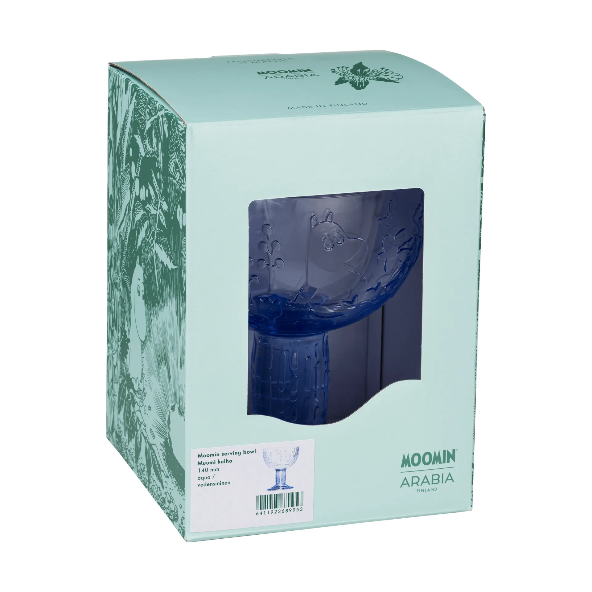 Mystikens skog Mumin taça, Aqua, Ø14 cm Moomin Arabia