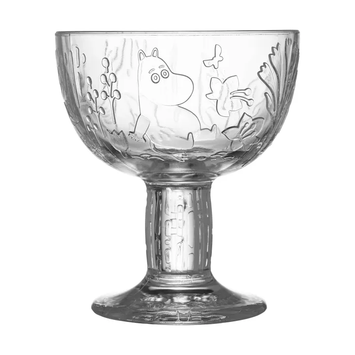 Mystikens skog Mumin taça - Transparente, Ø14 cm - Moomin Arabia
