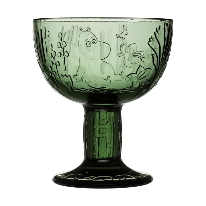 Mystikens skog Mumin taça - Verde-abetos, Ø14 cm - Moomin Arabia